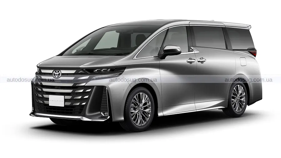 Toyota освіжила Alphard і Vellfire в Японії