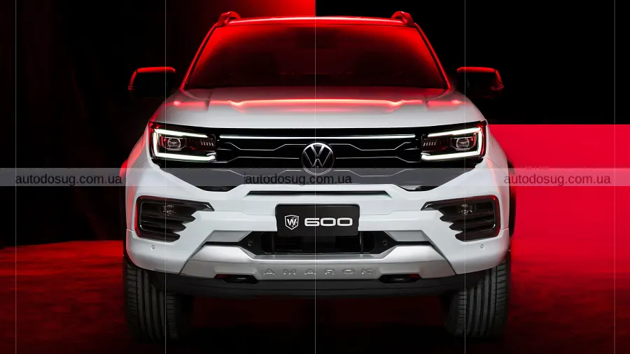 Volkswagen зробив Amarok W600 для асфальту