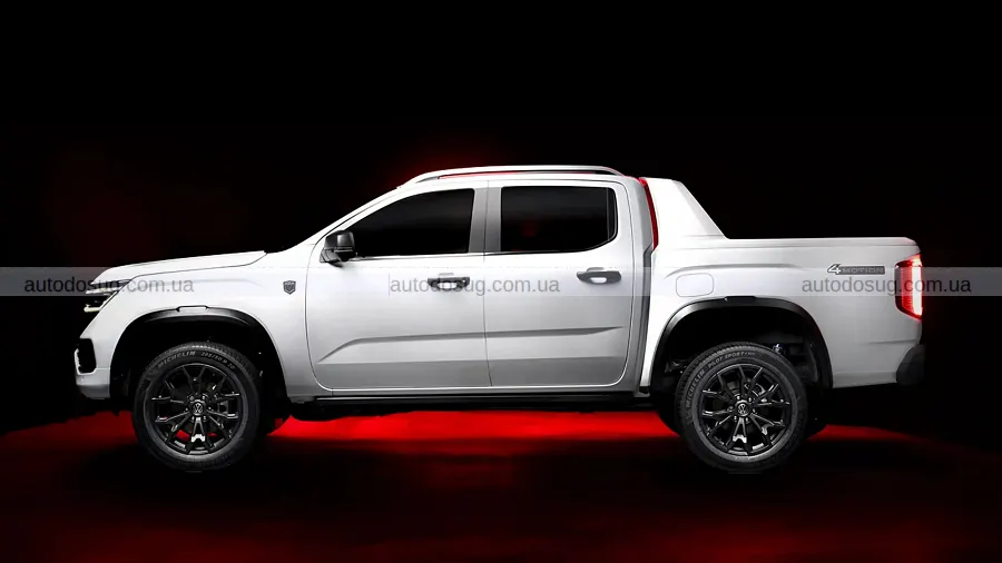 Volkswagen зробив Amarok W600 для асфальту