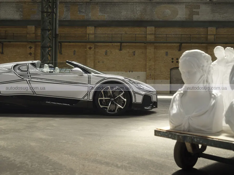 Bugatti додала порцеляну до фінального W16 Mistral
