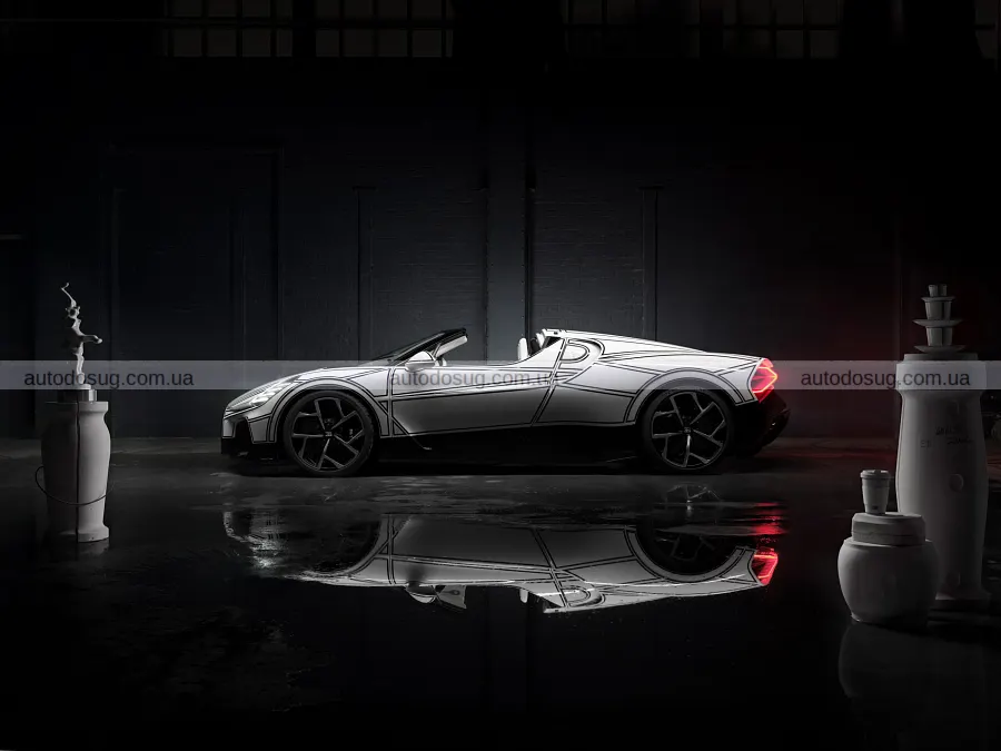 Bugatti додала порцеляну до фінального W16 Mistral