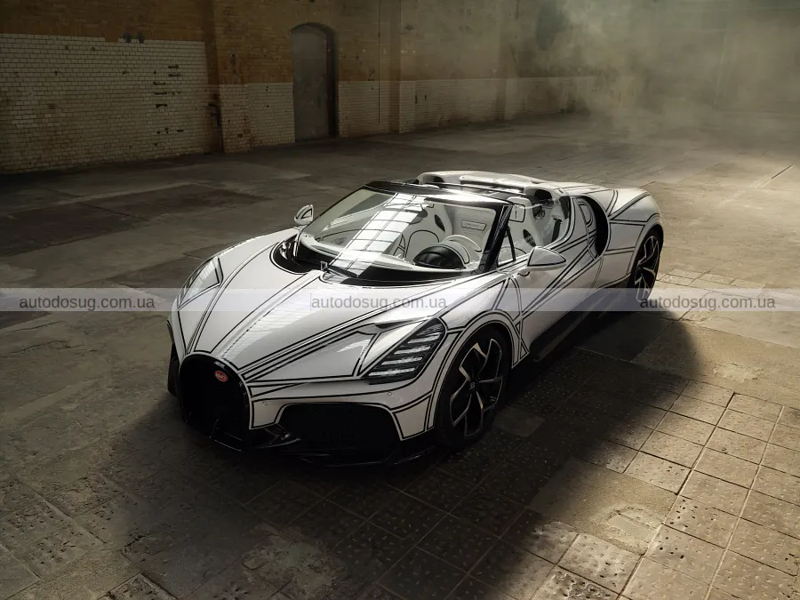 Bugatti додала порцеляну до фінального W16 Mistral