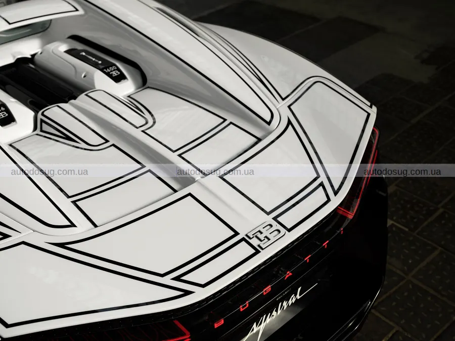 Bugatti додала порцеляну до фінального W16 Mistral