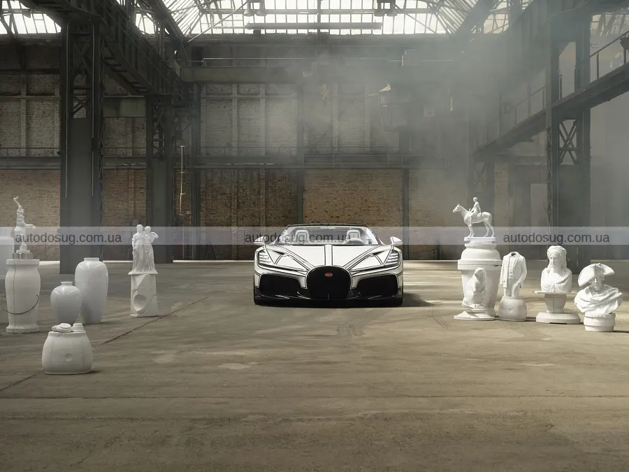 Bugatti додала порцеляну до фінального W16 Mistral