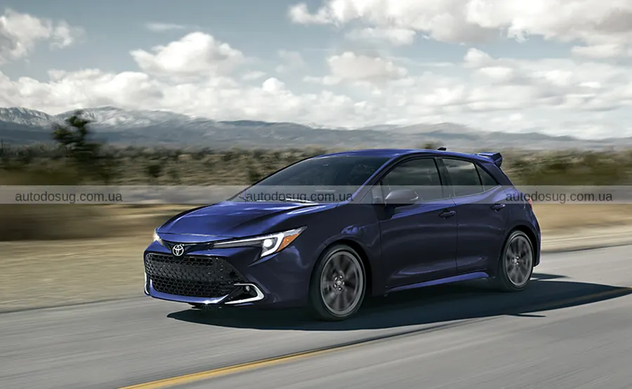 Corolla Hatchback 2027 оновив салон і втратив FX