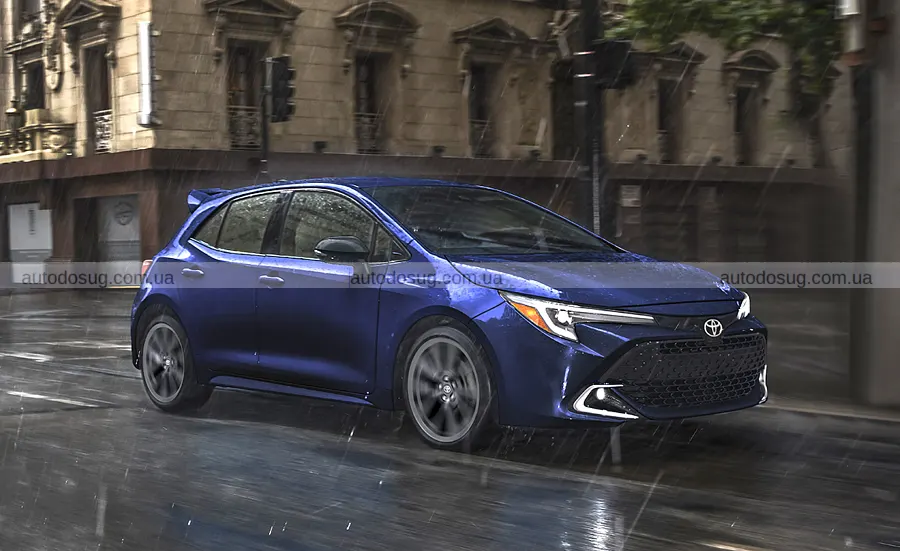 Corolla Hatchback 2027 оновив салон і втратив FX
