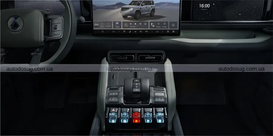 Denza Bao 5 приїхав у Британію з ціною Defender