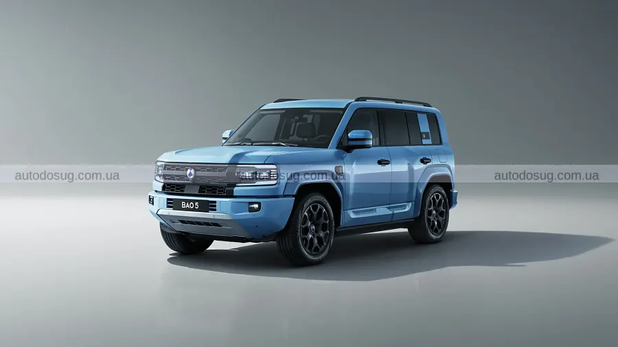Denza Bao 5 приїхав у Британію з ціною Defender
