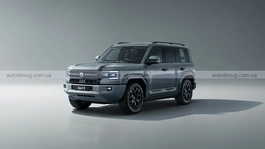 Denza Bao 5 приїхав у Британію з ціною Defender