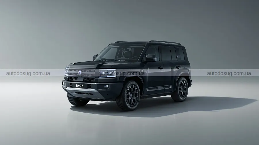Denza Bao 5 приїхав у Британію з ціною Defender