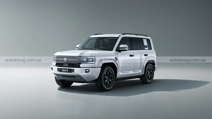 Denza Bao 5 приїхав у Британію з ціною Defender