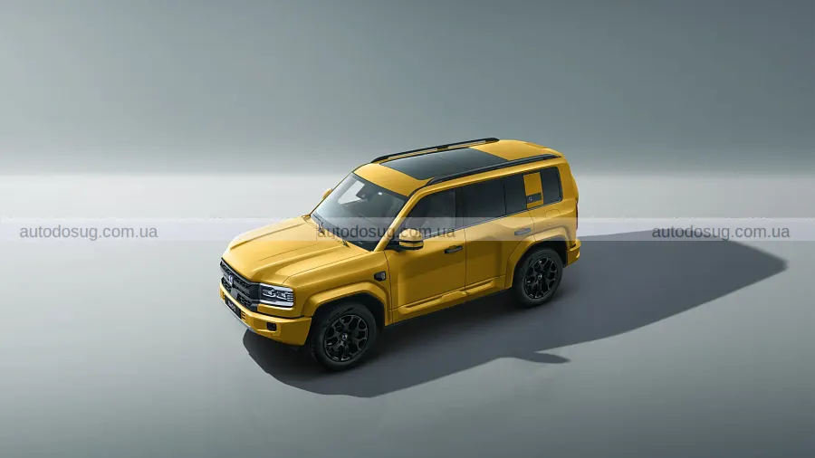 Denza Bao 5 приїхав у Британію з ціною Defender
