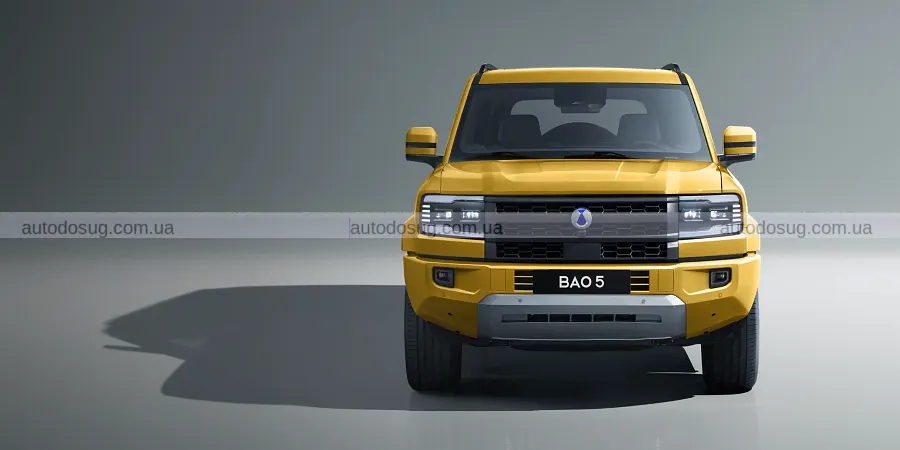 Denza Bao 5 приїхав у Британію з ціною Defender