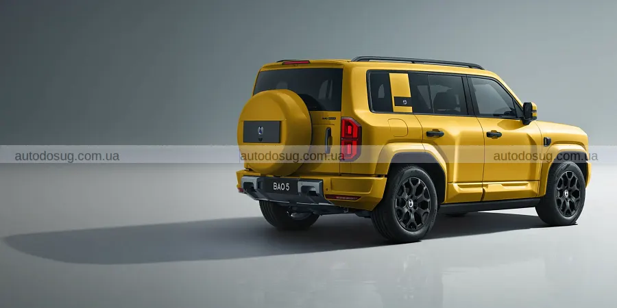 Denza Bao 5 приїхав у Британію з ціною Defender