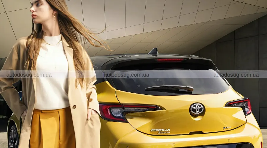 Ювілейна Corolla Sport отримала новий образ