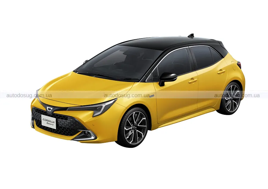 Ювілейна Corolla Sport отримала новий образ
