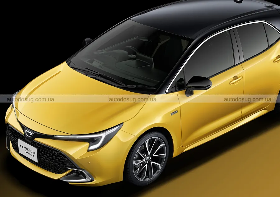 Ювілейна Corolla Sport отримала новий образ