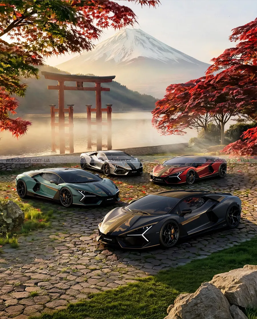 Ювілейний Lamborghini Revuelto отримав самурайський стиль
