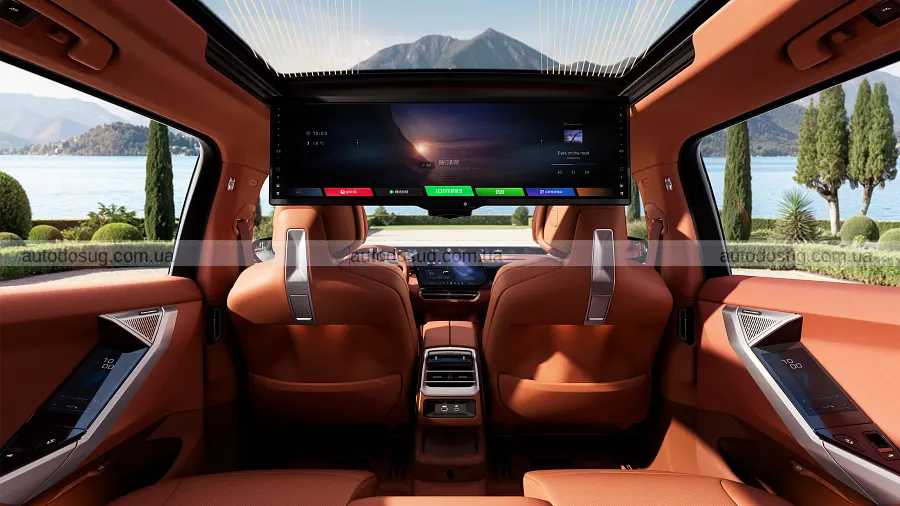 Китайський BMW X5 став довшим і отримав 8K-екран