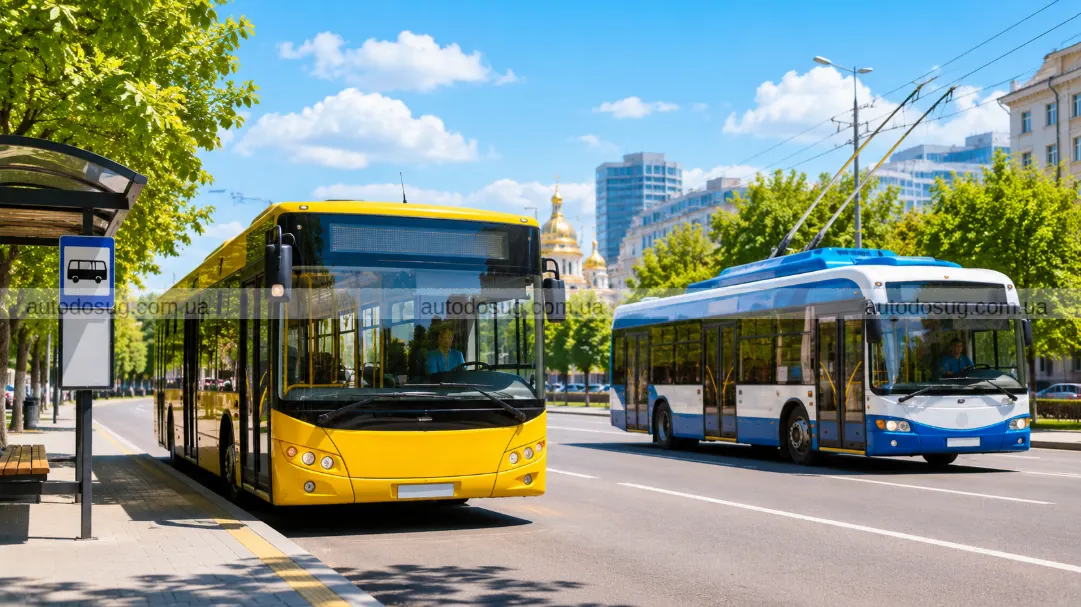 Маршрути в Києві змінять автобуси і тролейбус №34