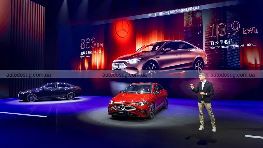 Mercedes пригальмувала Electric CLA L у Китаї