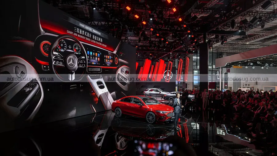 Mercedes пригальмувала Electric CLA L у Китаї