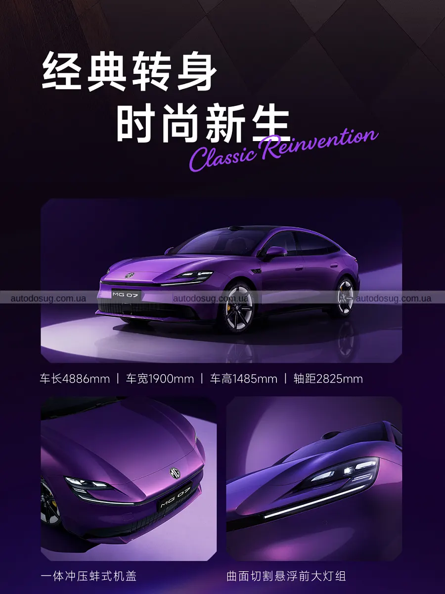 MG07 викликав суперечки через схожість із Porsche