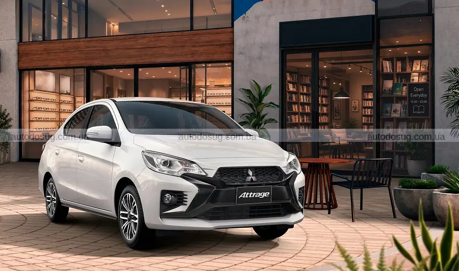 Mitsubishi освіжила Attrage і натякнула на Evo