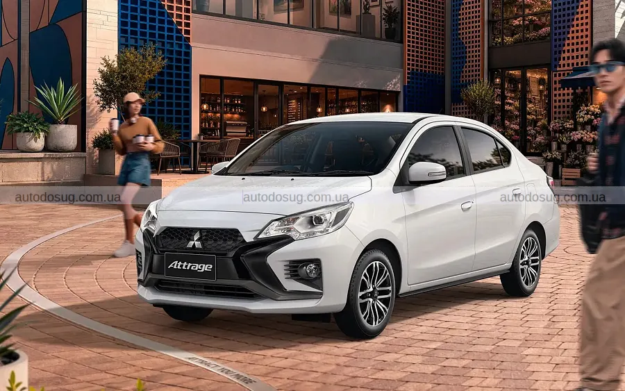 Mitsubishi освіжила Attrage і натякнула на Evo