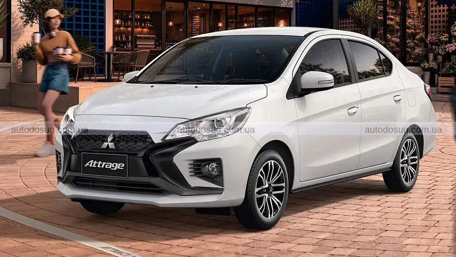Mitsubishi освіжила Attrage і натякнула на Evo