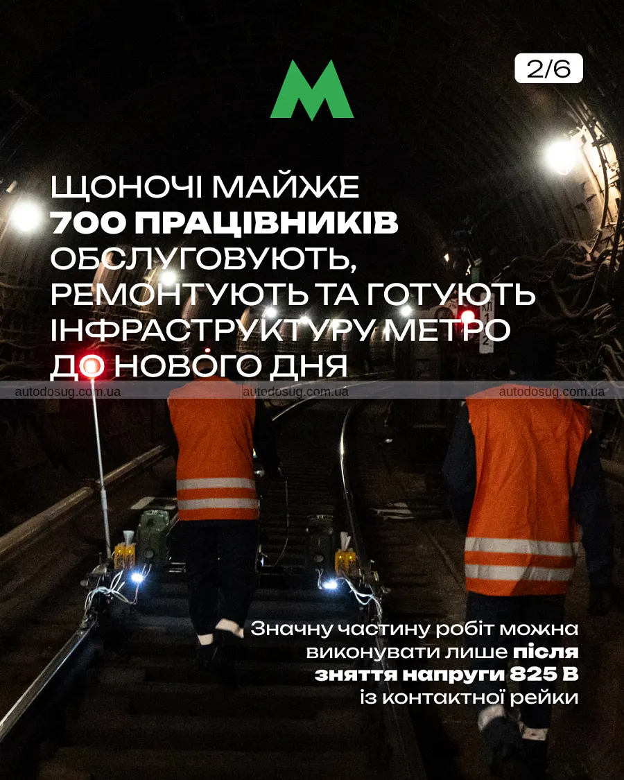 Нічні ремонти в метро змусили прибирати поїзди