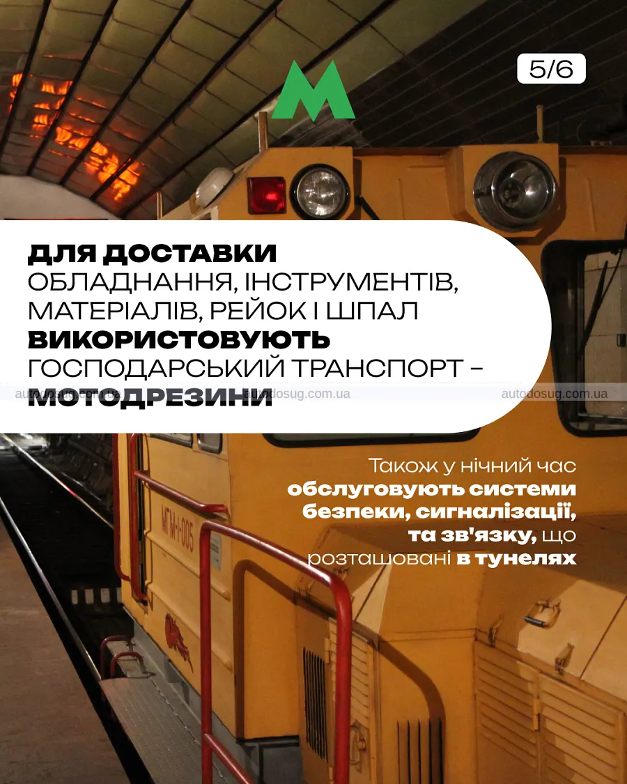Нічні ремонти в метро змусили прибирати поїзди