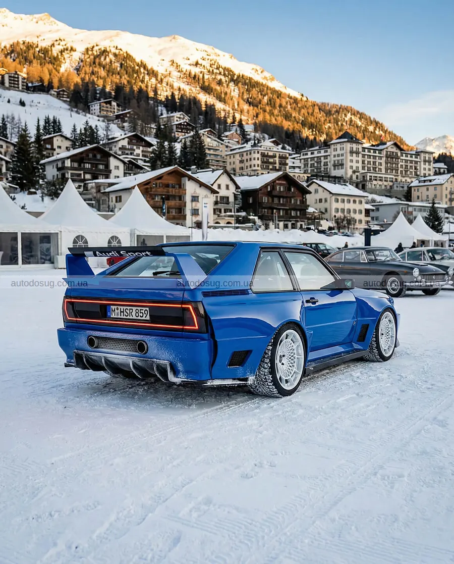 Нове прочитання Audi Sport Quattro від HSR