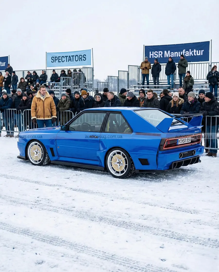 Нове прочитання Audi Sport Quattro від HSR