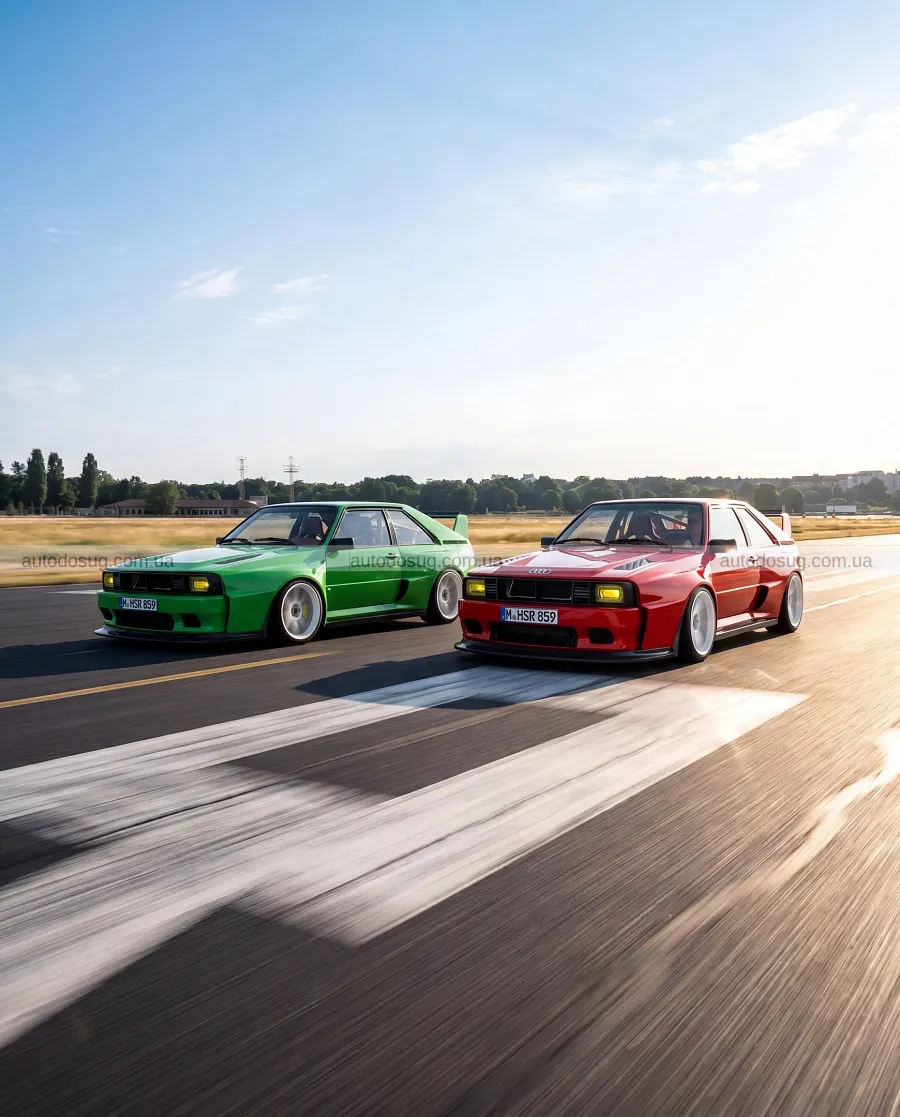 Нове прочитання Audi Sport Quattro від HSR