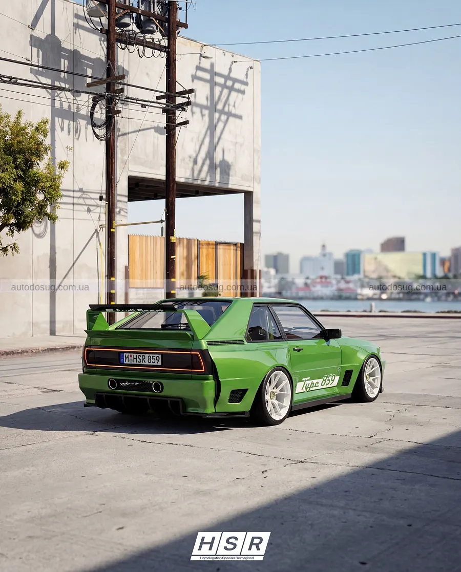 Нове прочитання Audi Sport Quattro від HSR