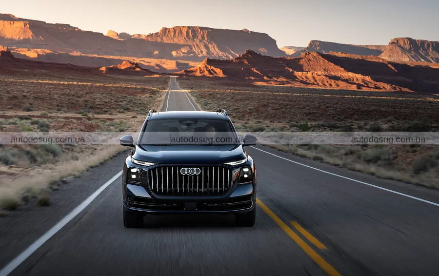Новий Audi Q9 здивував габаритами й OLED-оптикою
