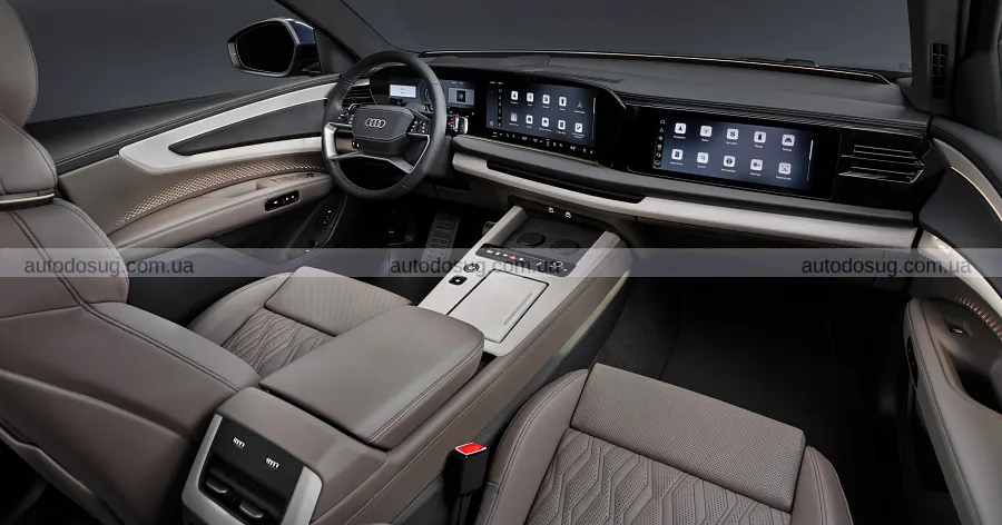 Новий Audi Q9 здивував габаритами й OLED-оптикою