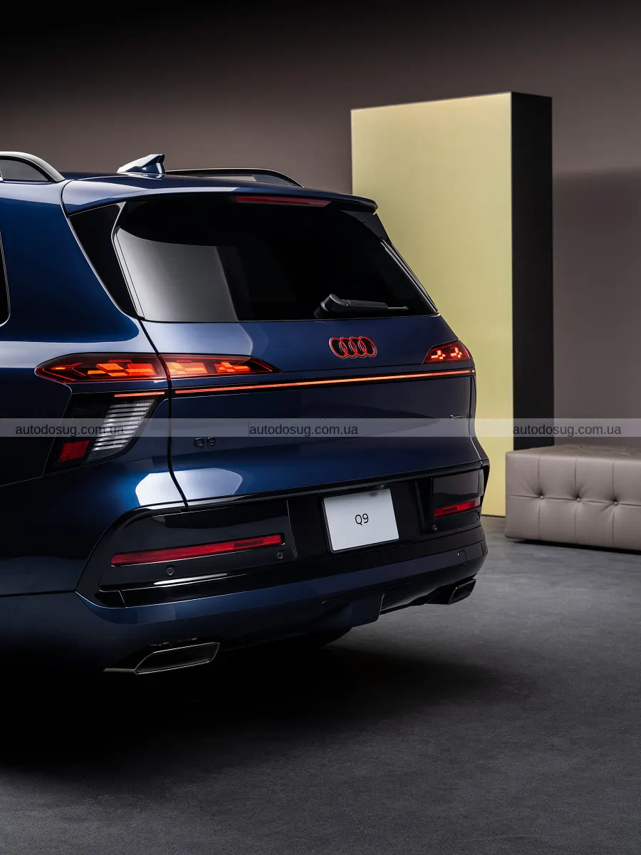 Новий Audi Q9 здивував габаритами й OLED-оптикою