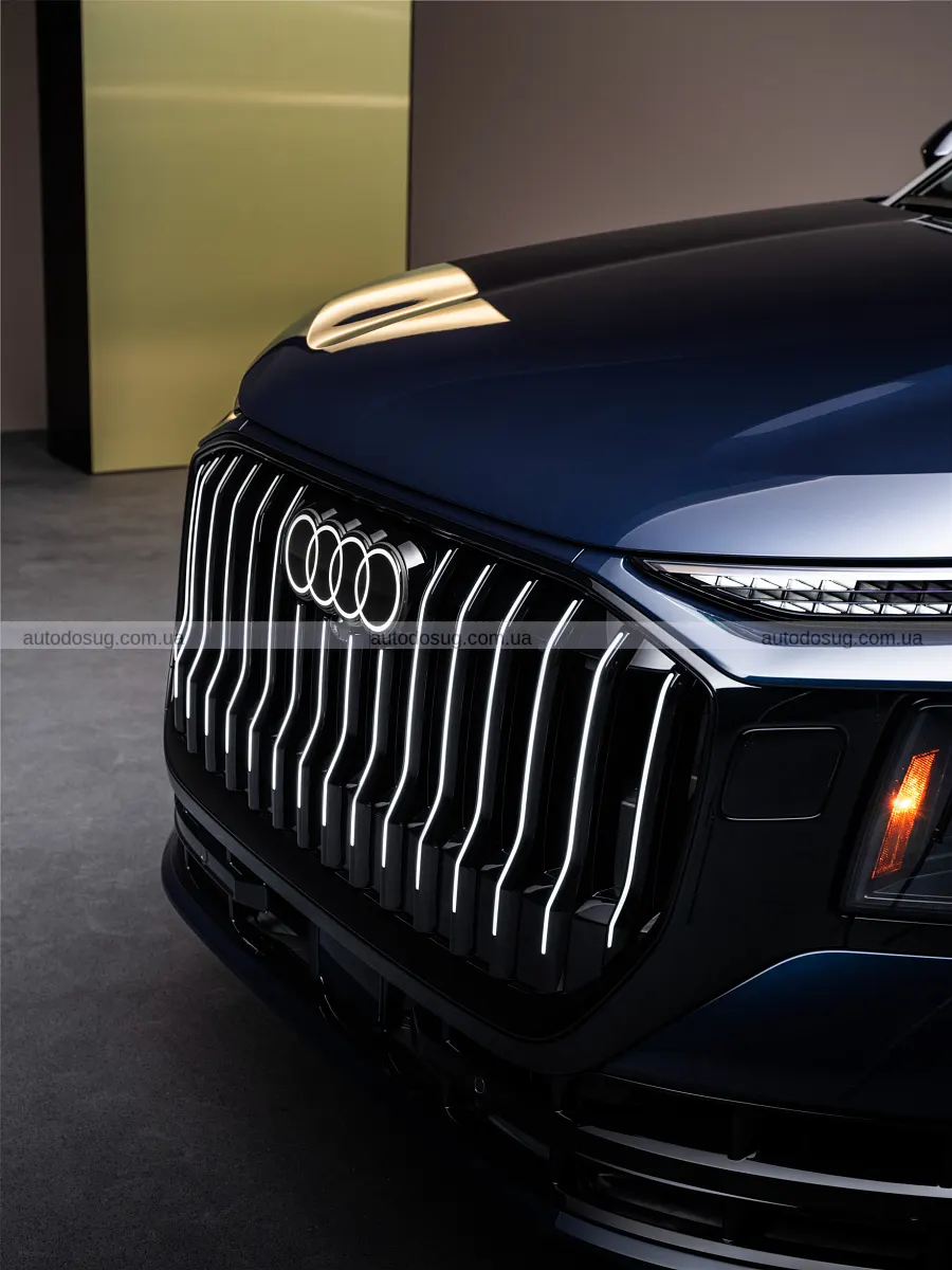 Новий Audi Q9 здивував габаритами й OLED-оптикою