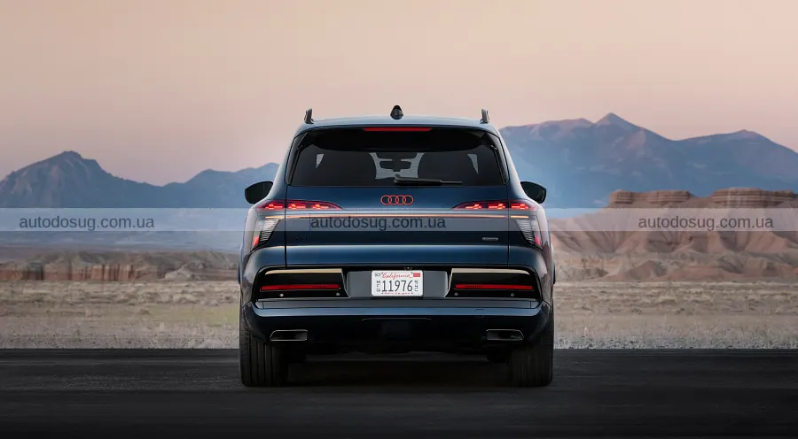 Новий Audi Q9 здивував габаритами й OLED-оптикою