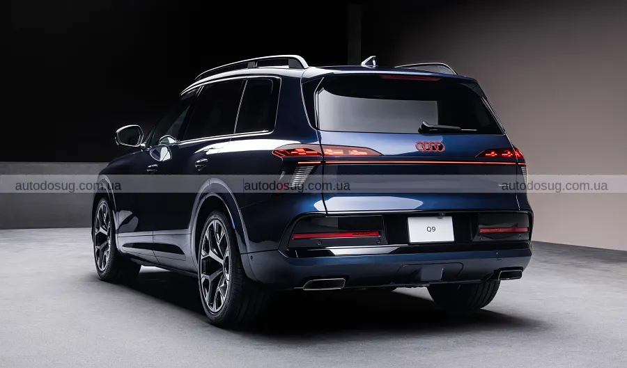 Новий Audi Q9 здивував габаритами й OLED-оптикою