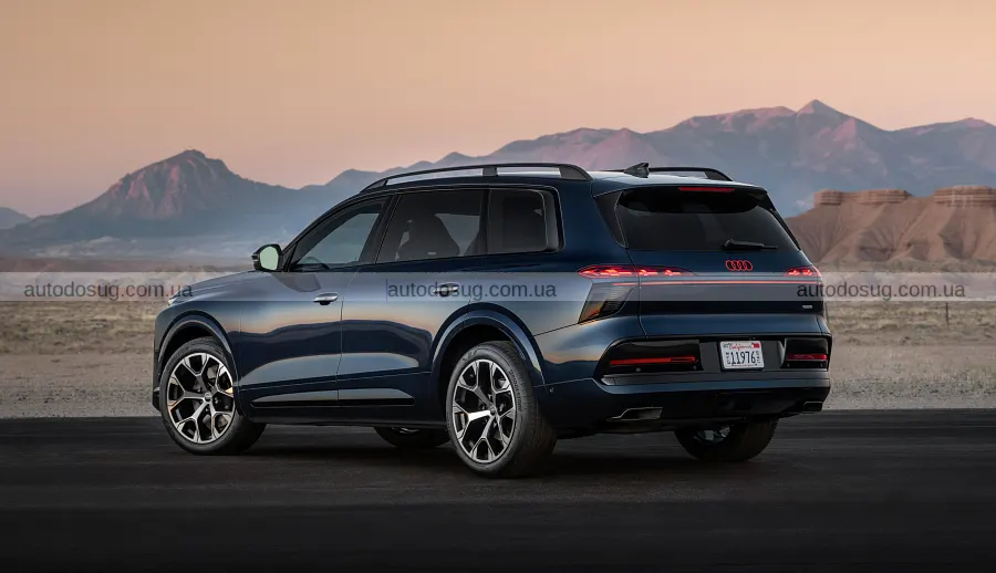 Новий Audi Q9 здивував габаритами й OLED-оптикою