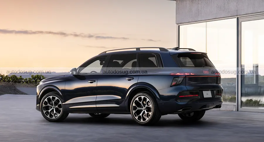 Новий Audi Q9 здивував габаритами й OLED-оптикою