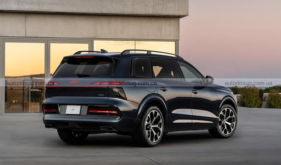 Новий Audi Q9 здивував габаритами й OLED-оптикою