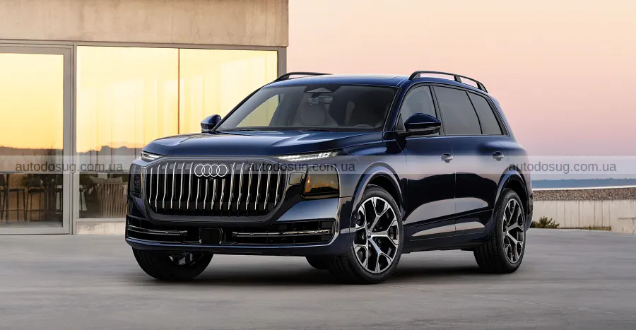 Новий Audi Q9 здивував габаритами й OLED-оптикою