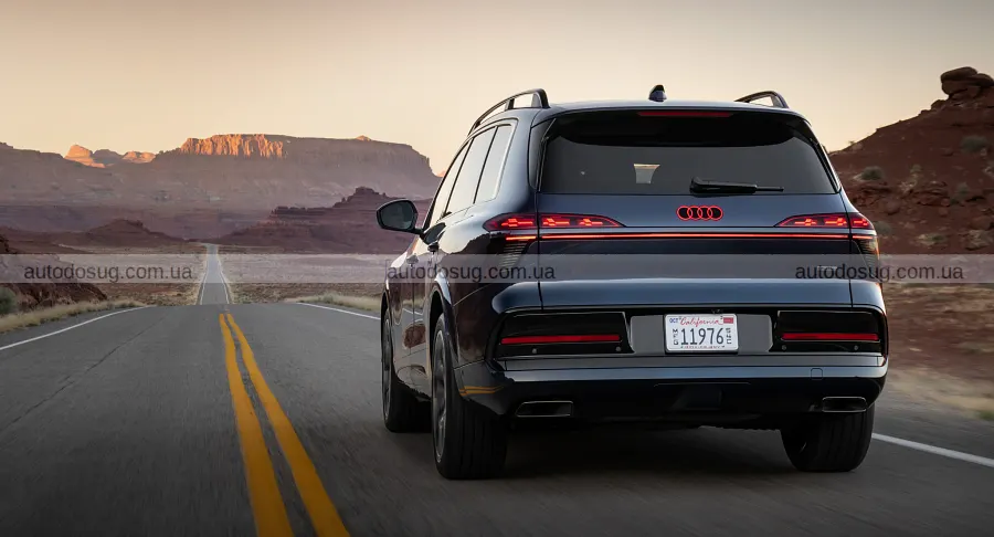 Новий Audi Q9 здивував габаритами й OLED-оптикою