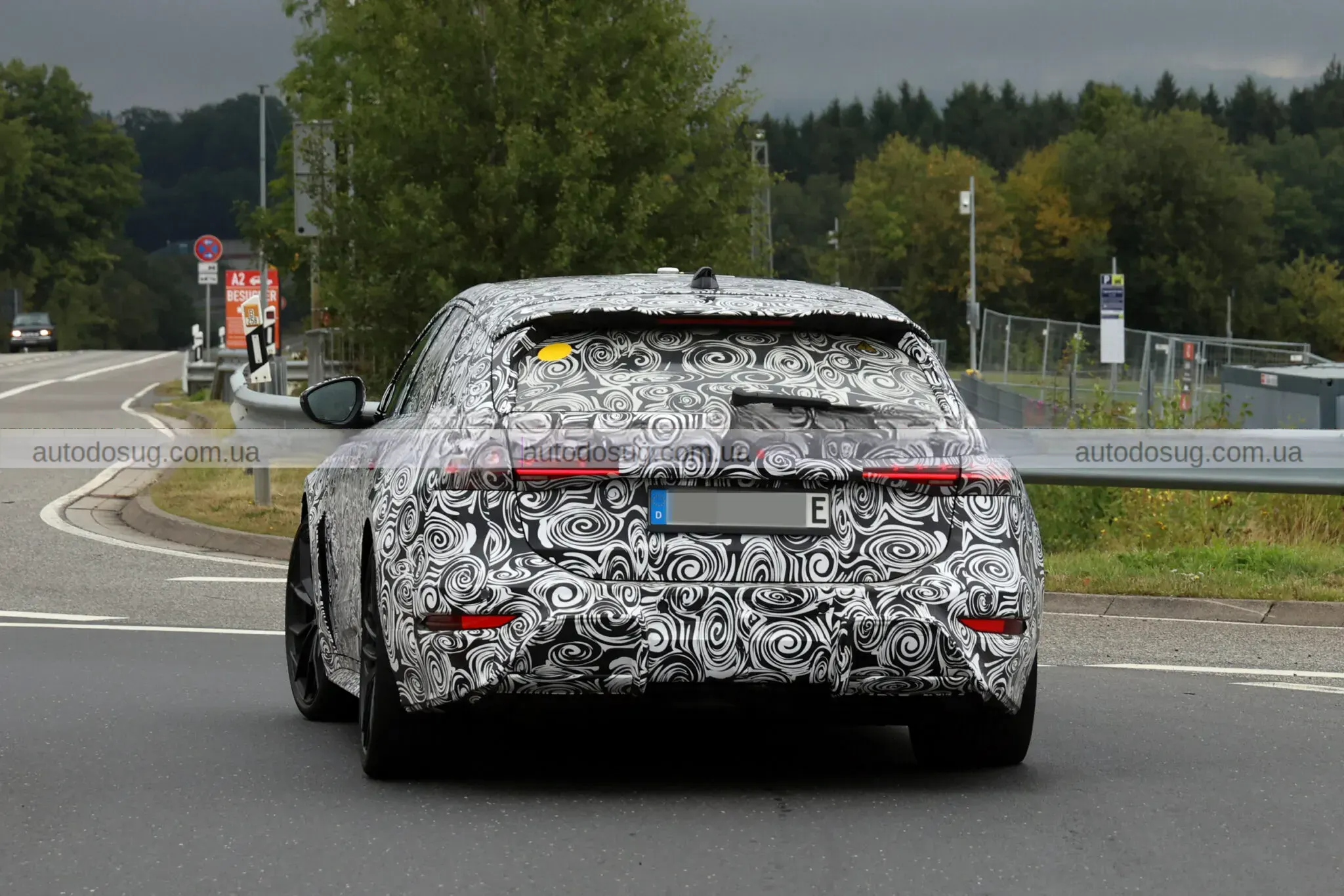Новий Audi S6 e-tron знову виїхав на тести