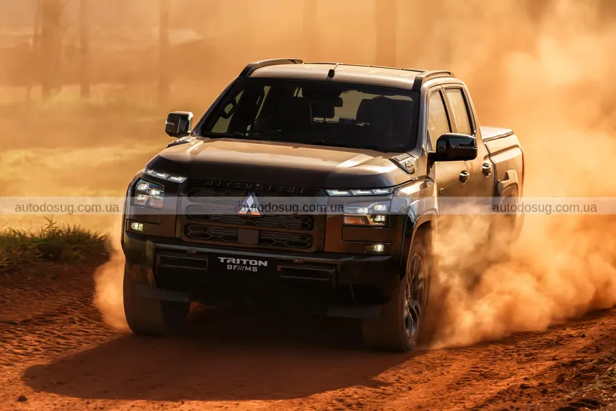 Новий Mitsubishi Triton BF///MS отримав темний стиль
