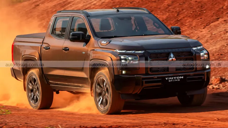 Новий Mitsubishi Triton BF///MS отримав темний стиль